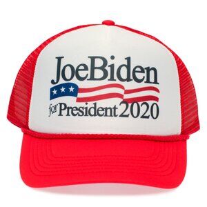 Joe Biden For President 2020 Truckers Hat Cap Unisex Printed Red/White